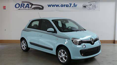 Rétroviseur Twingo 3 bleu dragée