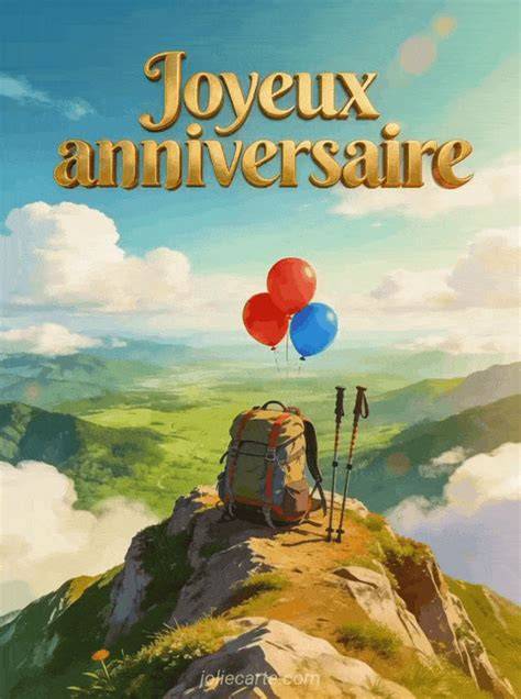 GIFs anniversaire personnalisation Léopold