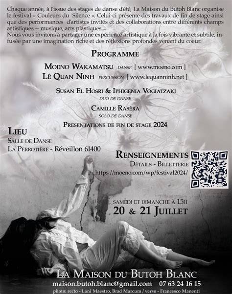 Maison du Butoh blanc à Réveillon
