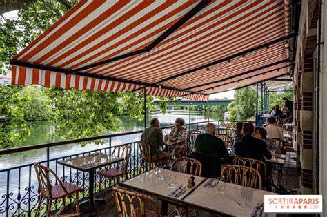 Terrasse de la Maison Fournaise à Chatou