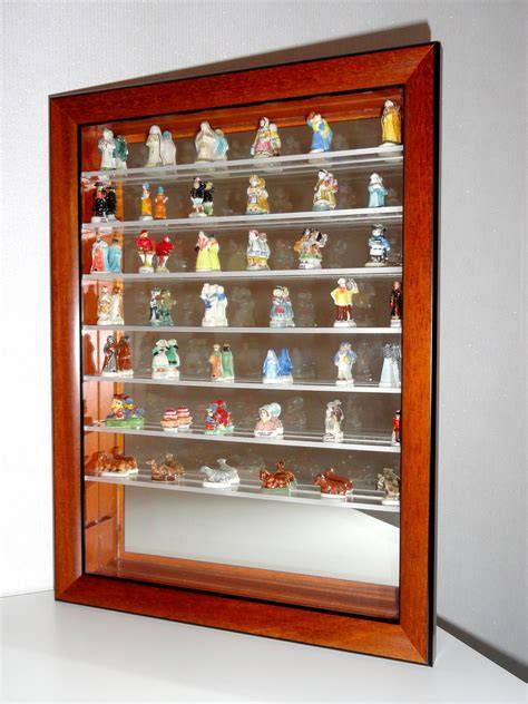 Vitrine de collection de fèves