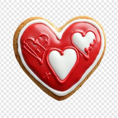 gâteau cœur décoré rouge Saint-Valentin