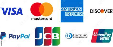 logos Visa Mastercard American Express CB