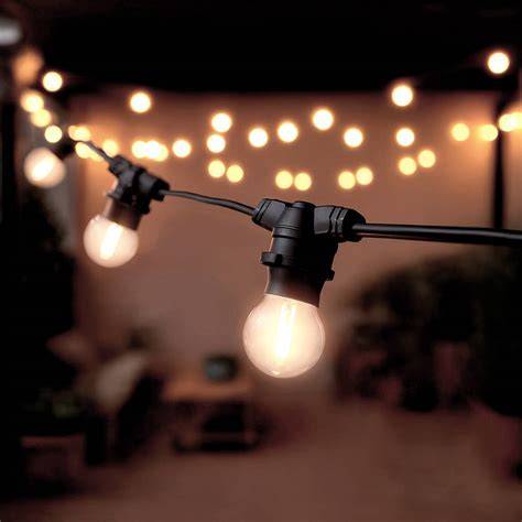 ampoules LED E27 B22 guirlande extérieure