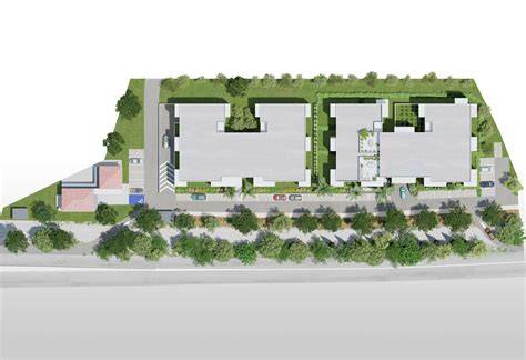 Plan de la résidence et ses bâtiments