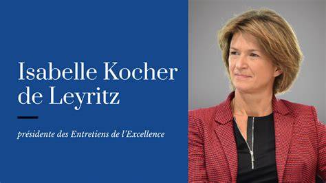 Isabelle Kocher et Marc de Leyritz portrait