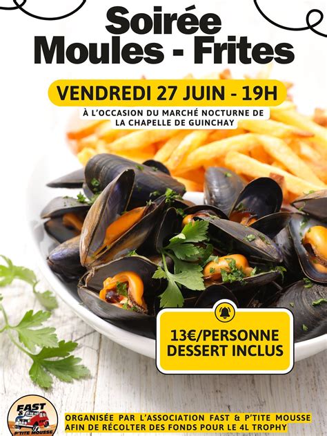 Soirée moules-frites et animations locales (mise en valeur)