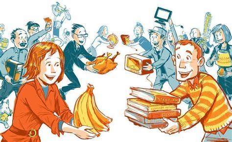 Illustration d'une boutique de troc à Villefontaine