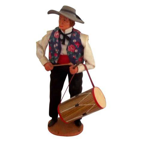 Tambourinaire provençal chapeau feutre