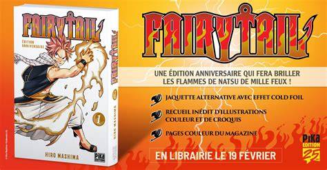 Jaquette Fairy Tail effet cold foil