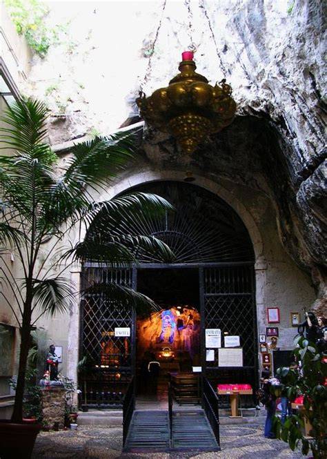 Grotte de Sainte Rosalie à Palerme