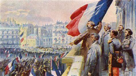 Proclamation de la République à Paris 1870