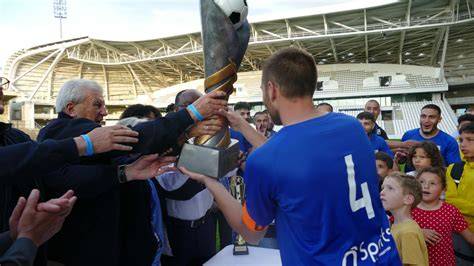 Remise du trophée à Valdebebas