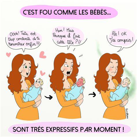 Maman et enfant image humoristique