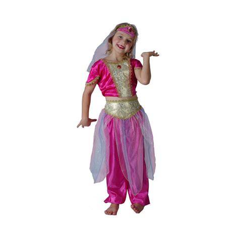 Déguisement danseuse orientale fille rose