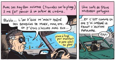 Mathieu Sapin reportage dessin politique