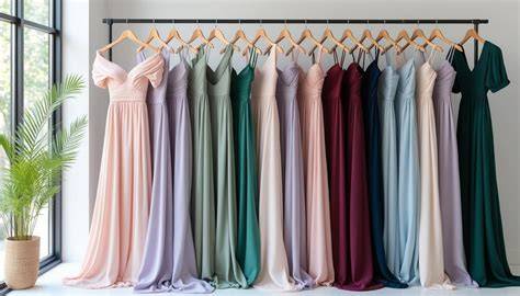robes demoiselles honneur couleurs coordonnées