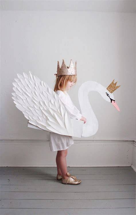 ailes de cygne costume enfant