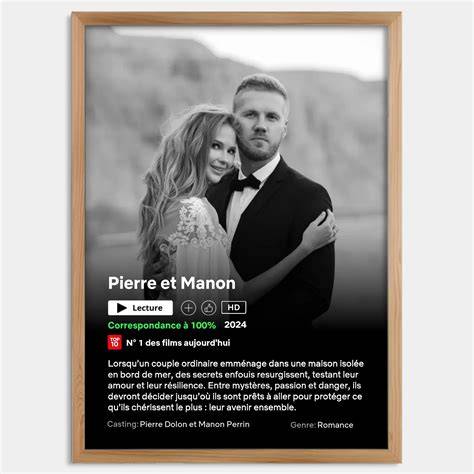cadre affiche film personnalisé