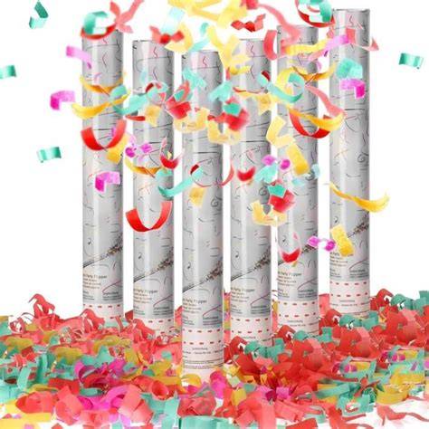 Canons à confettis du Nouvel An