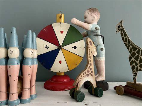 Jeux anciens et manège familial