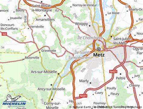 Carte localisation Alinéa Moulins-lès-Metz