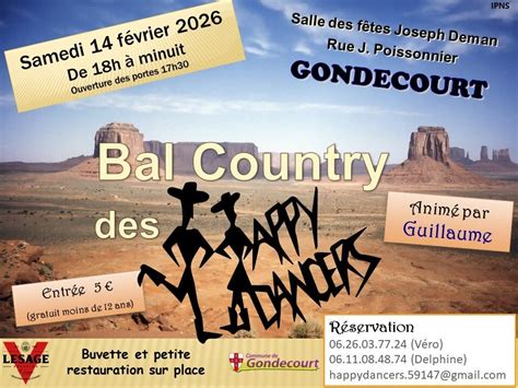 Bal country de réveillon en Vendée