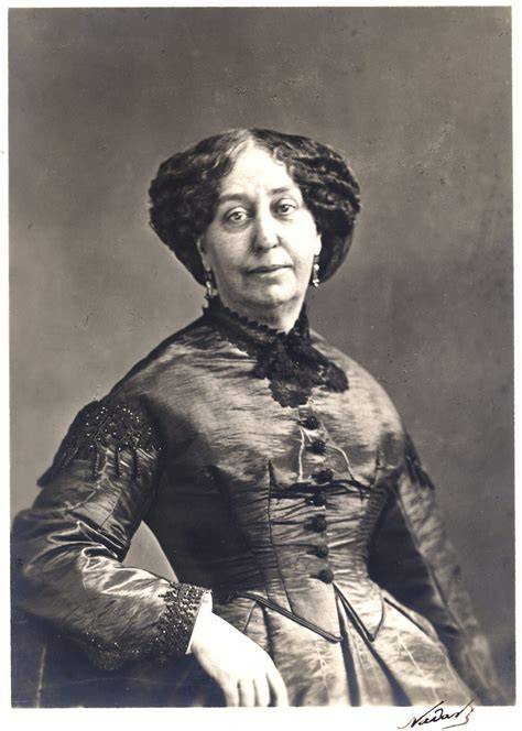 George Sand portrait et manuscrits