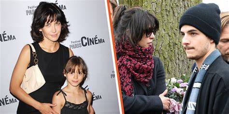 Sophie Marceau avec ses enfants