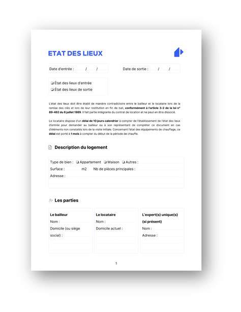 Exemple d’état des lieux photographié avec annotations