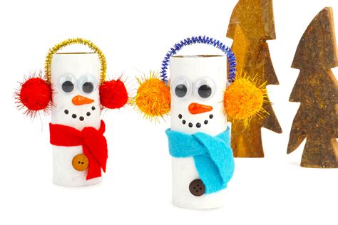 bonhomme de neige carnaval bricolage enfants