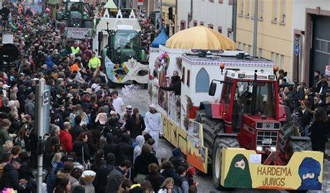 Grande cavalcade de carnaval à Buhl