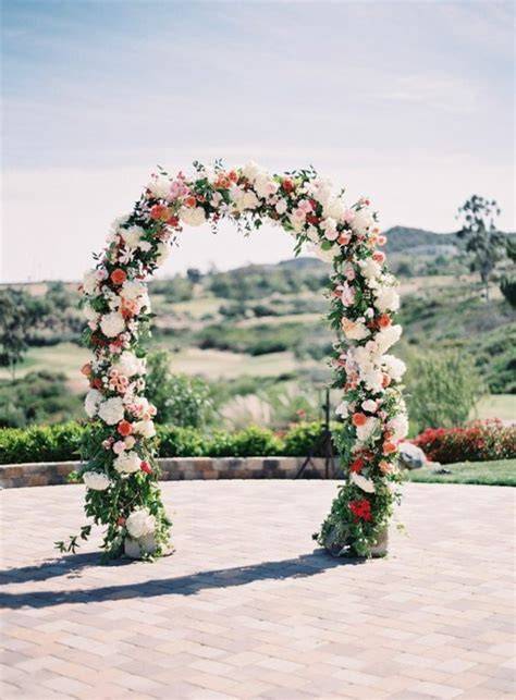 arche florale mariage inspiration dune Pilat