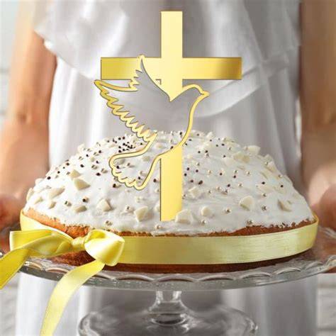 Décoration religieuse gâteau communion