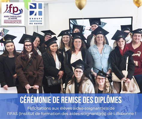 Remise diplômes groupe aides-soignants