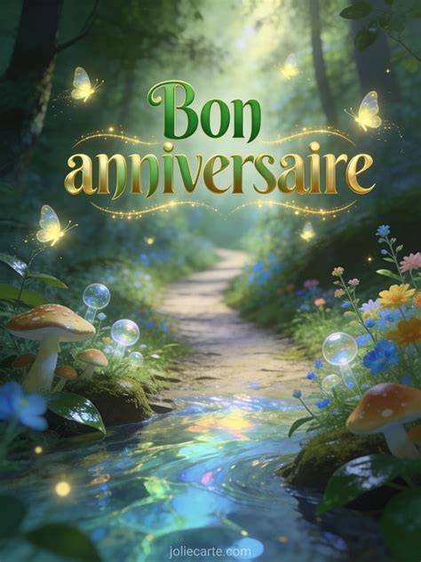 Carte virtuelle animée avec message personnalisé