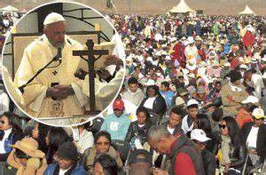 Grande messe du pape à Soamandrakizay