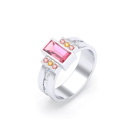 Or blanc or jaune or rose bagues