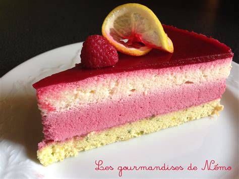 gâteau chocolat framboise citron décoration