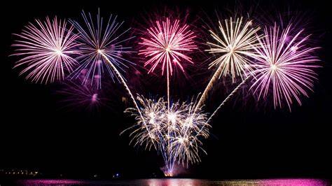 Feu d’artifice au parc du Héron