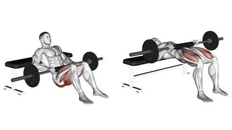 Exercices fessiers hip thrust kickback squat
