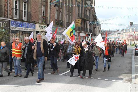 Manifestation syndicale du 1er mai à Bar-le-Duc