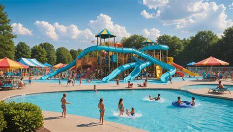 Animations familiales dans un parc municipal