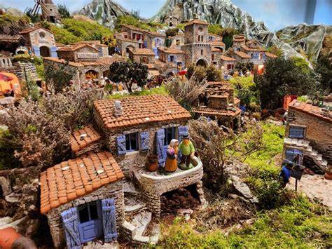 Petits bergers barbus crèche provençale