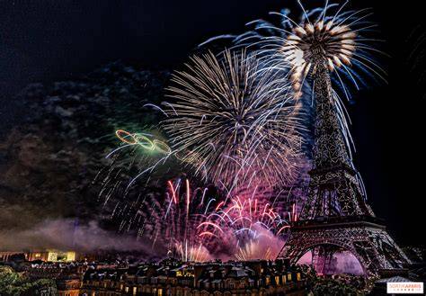 feu d’artifice et rassemblement public