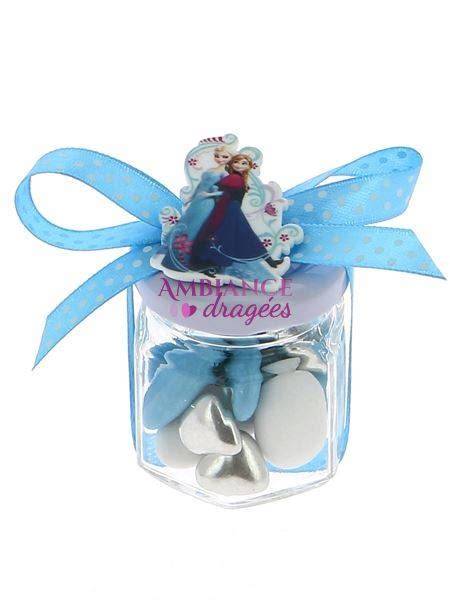 Contenant dragées Reine des Neiges
