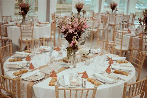 exemples de tables de mariage inspirantes
