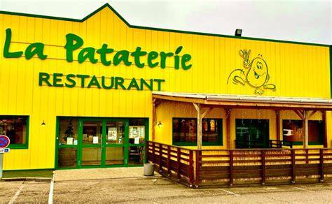 Façade restaurant La Pataterie Montceau-les-Mines