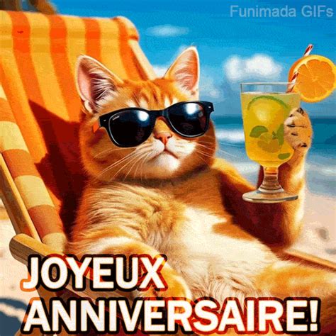 GIF drôle anniversaire animaux Charly