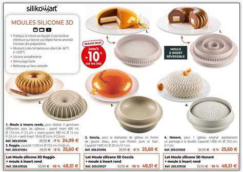 moules silicone 3D presentation design